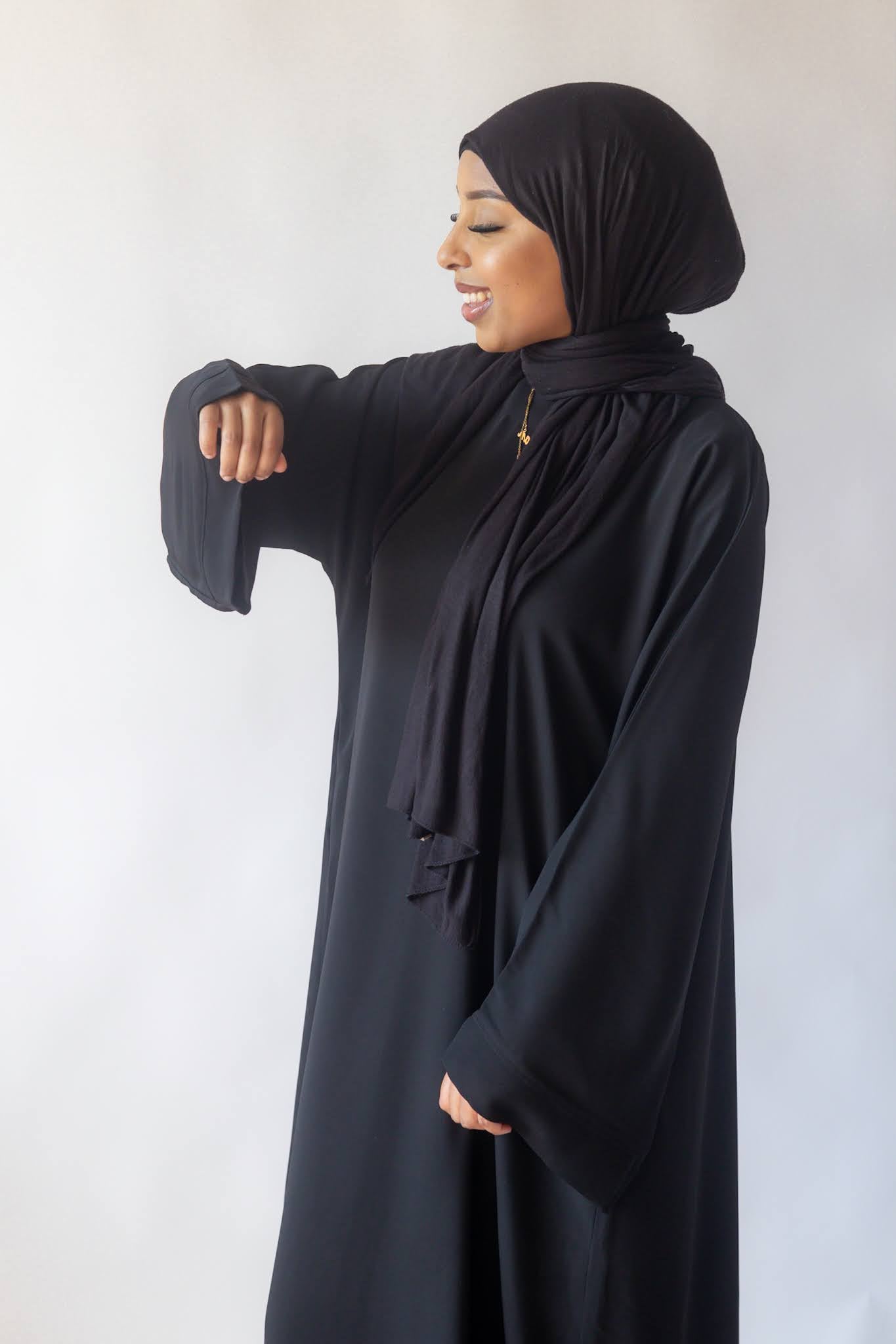 Maysa Black Abaya