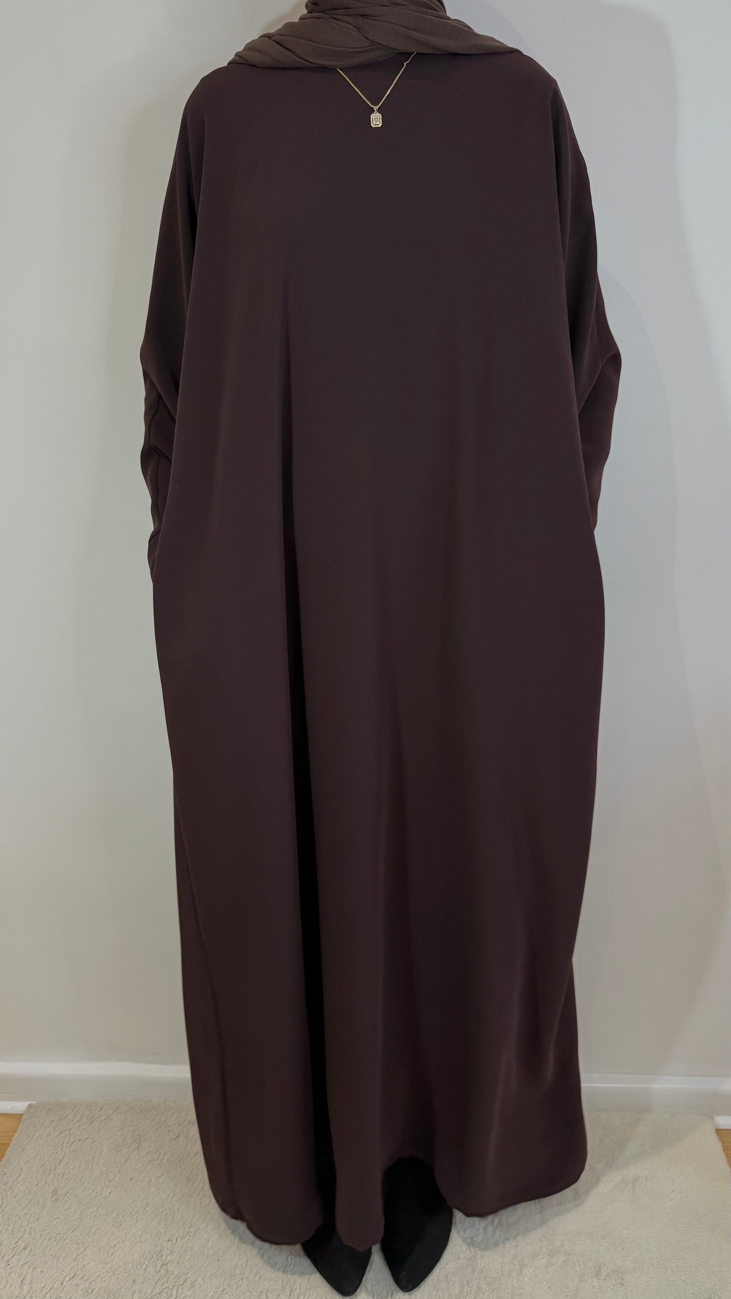 CHOCOLATE BROWN MAYSA ABAYA