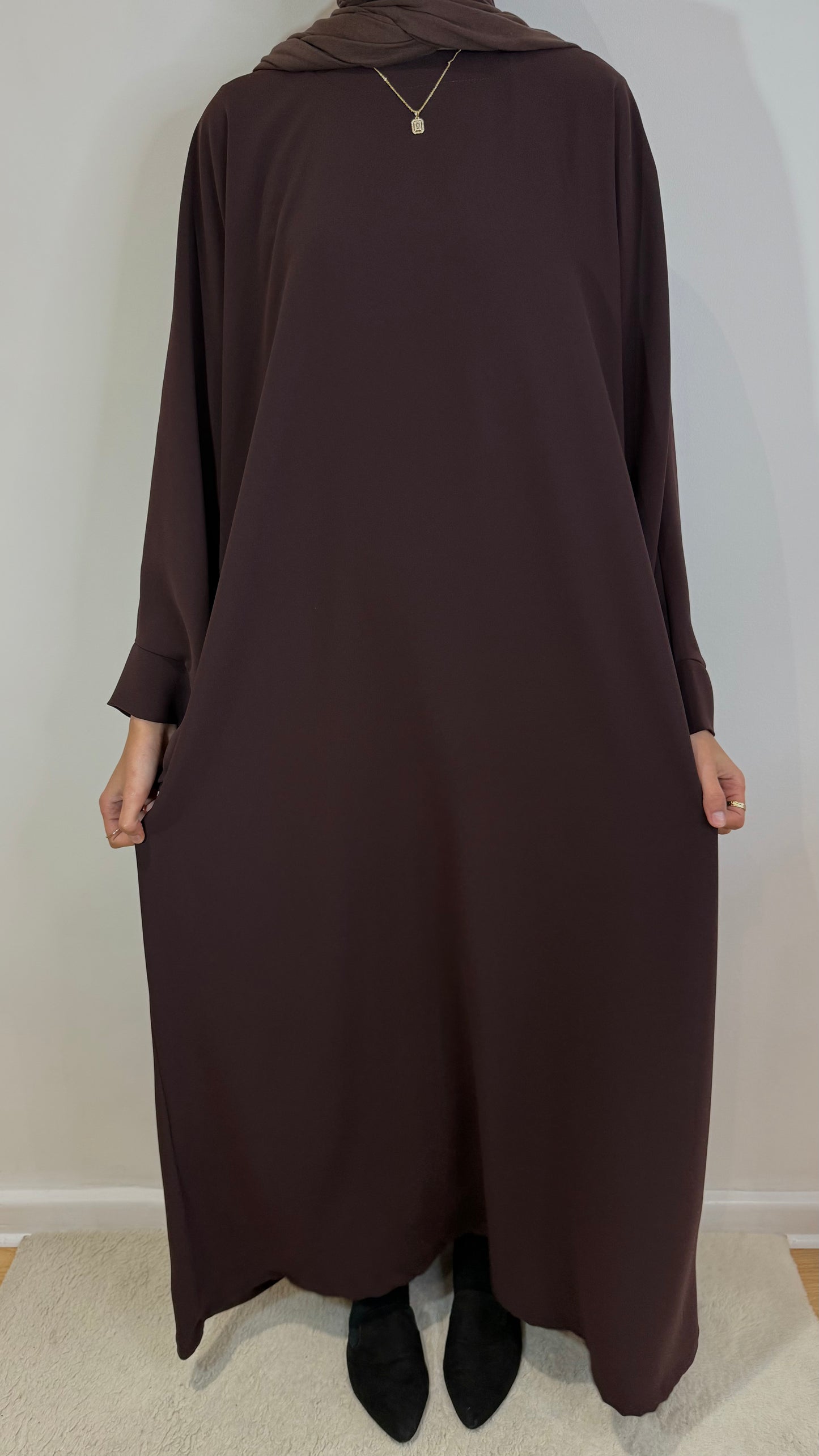 CHOCOLATE BROWN MAYSA ABAYA