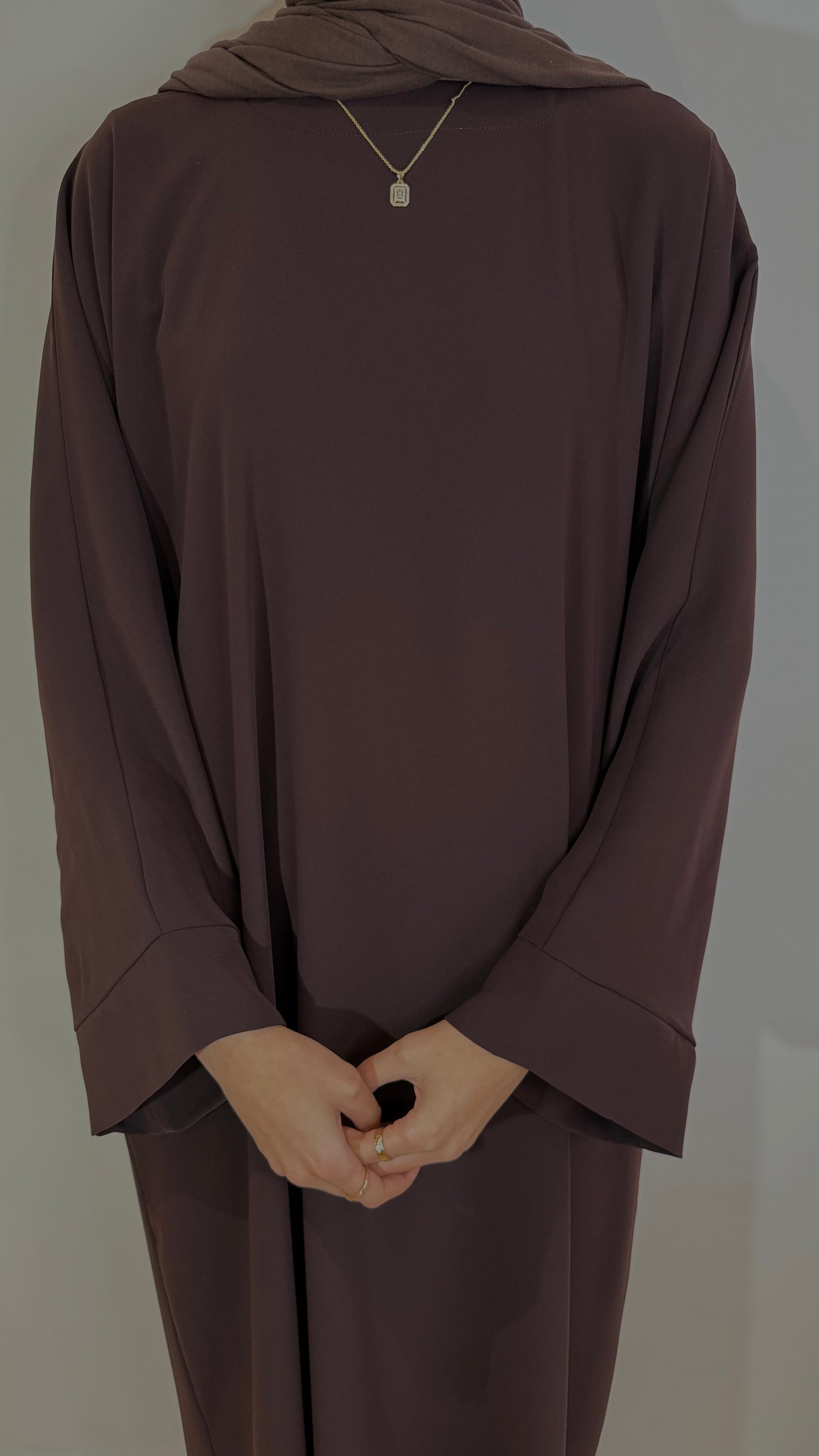 CHOCOLATE BROWN MAYSA ABAYA