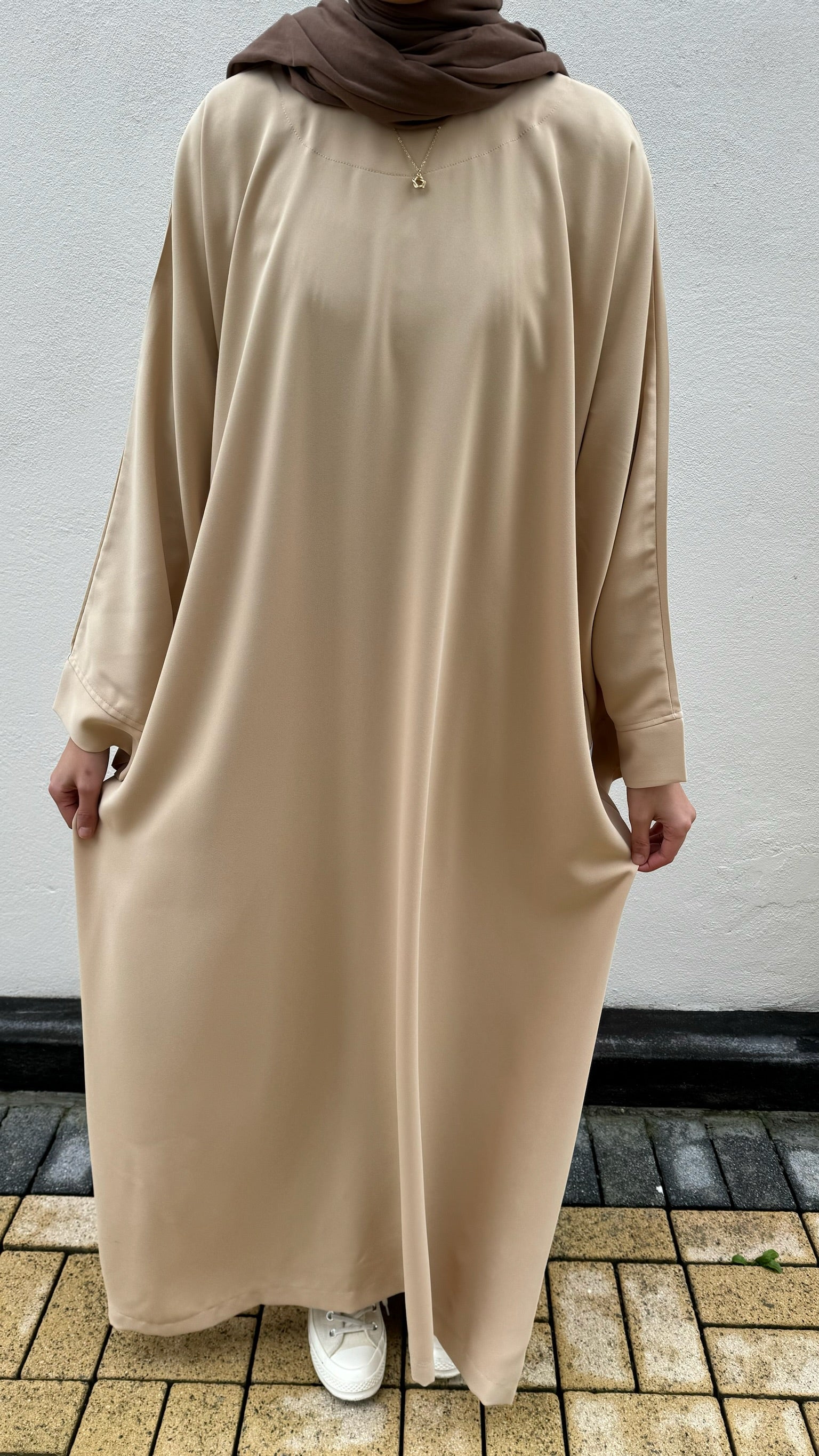 Maysa Cream / Beige Abaya