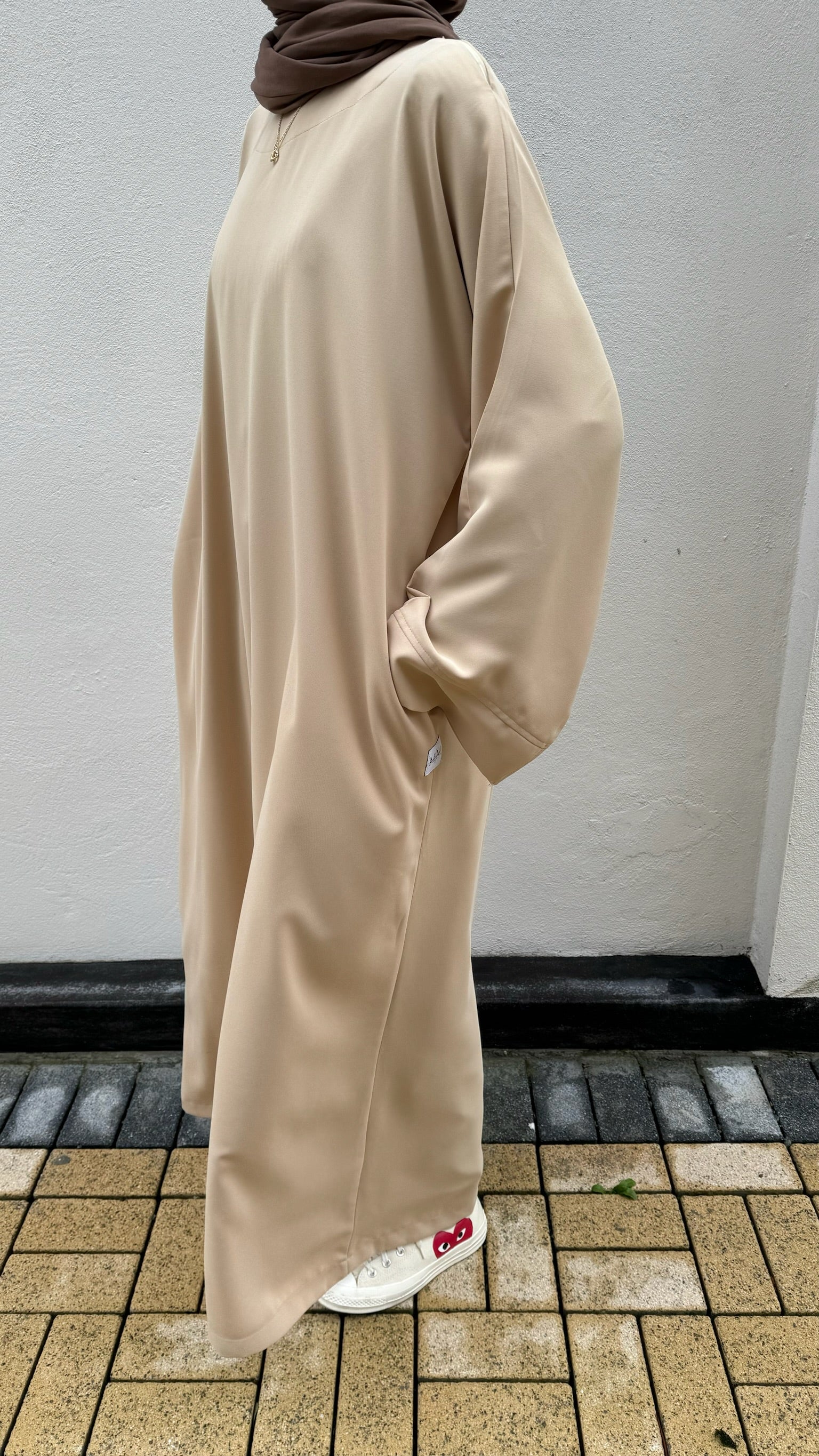 Maysa Cream / Beige Abaya