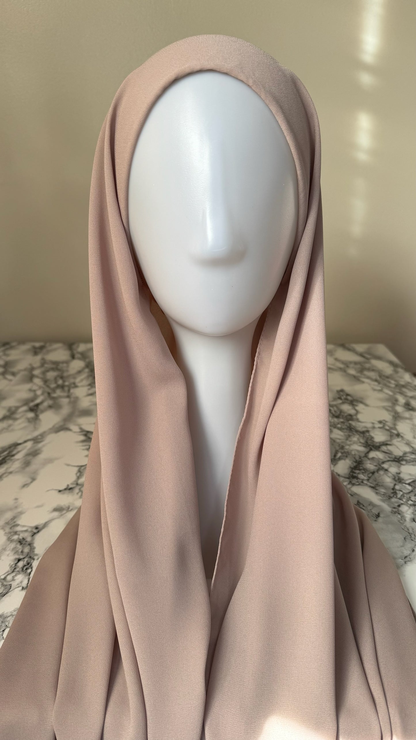 INSANT CHIFFON HIJAB WITH TUBE UNDERCAP 