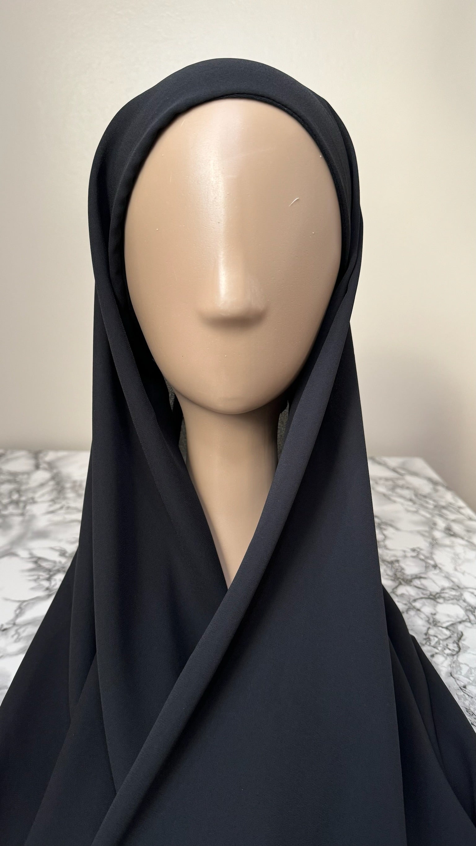 INSANT CHIFFON HIJAB WITH TUBE UNDERCAP