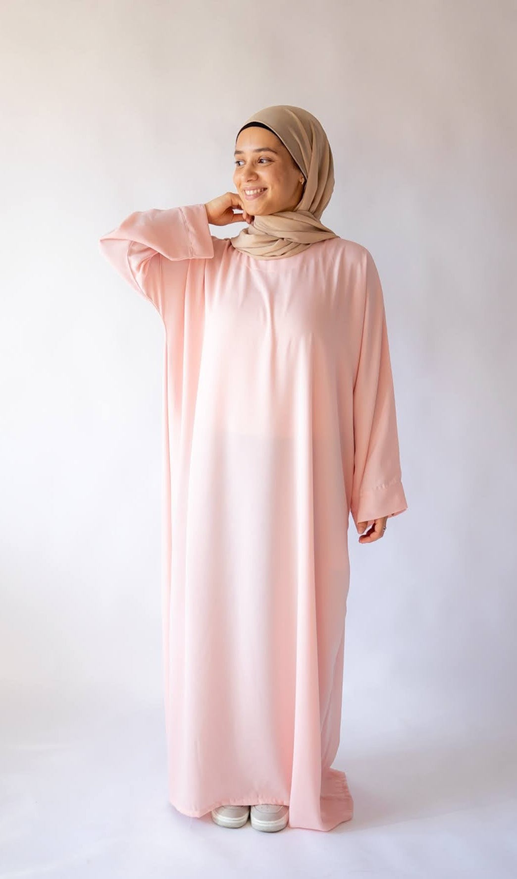 Maysa Baby Pink Abaya