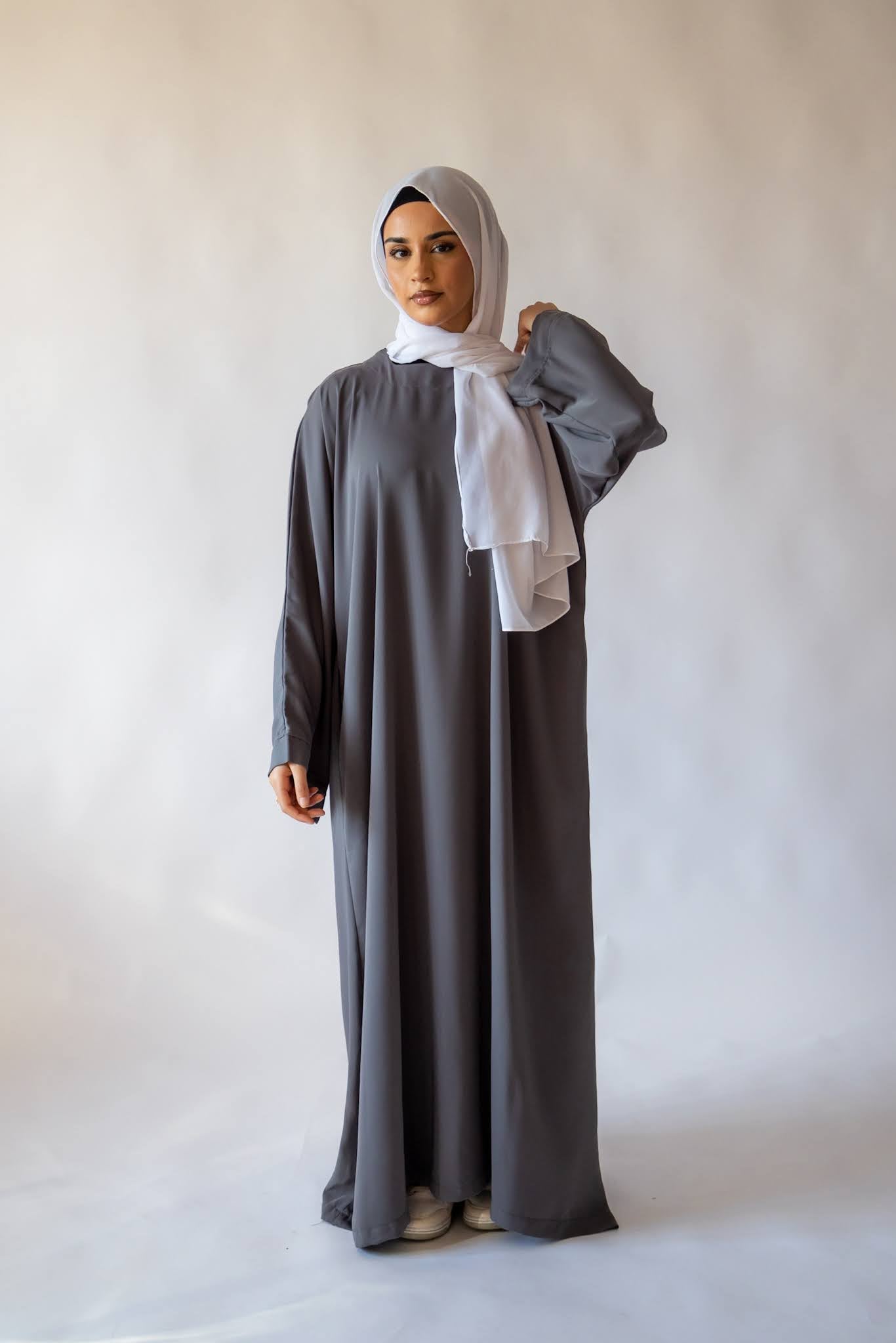 Maysa Grey Abaya