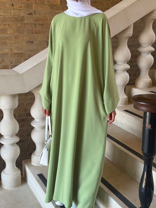 PISTACHIO GREEN MAYSA ABAYA